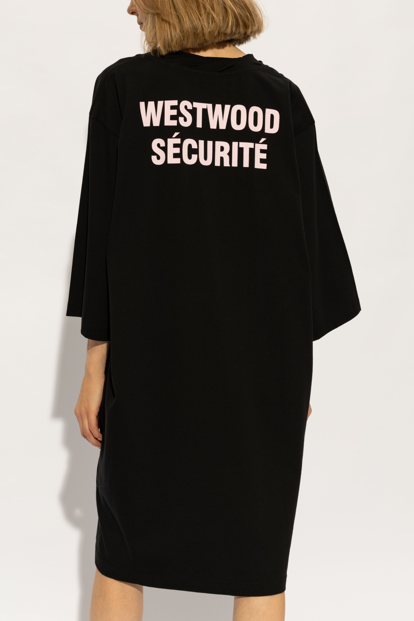 ワンピース VIVIENNE WESTWOOD Woman Dress Black 1G01000EJ001M N401 LR PARACHUTE PANTS - SchaferandweinerShops GB - Black